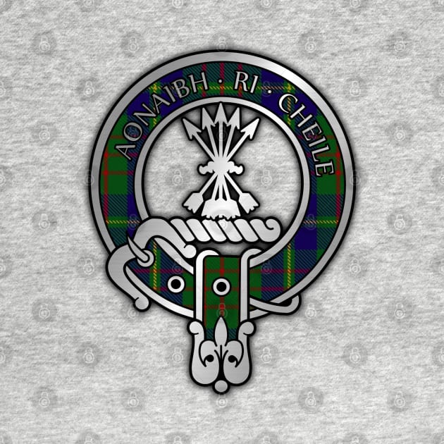 Clan Cameron Lochiel Hunting Tartan Crest by Taylor'd Designs